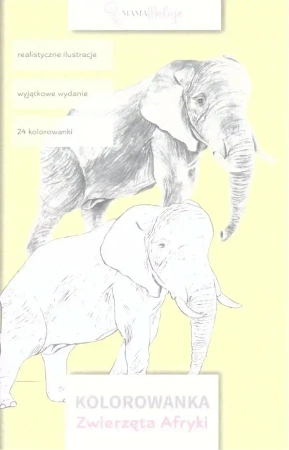 Kolorowanka. Zwierzęta Afryki - praca zbiorowa