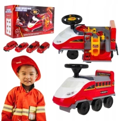 Jeździk z parkingiem 2w1 Straż Pożarna - Maksik