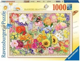 Puzzle 1000 Kwitnące kwiaty - Ravensburger
