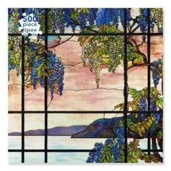 Puzzle 500 Widok Zatoki Ostrygowej Louis Comfort - Flame Tree