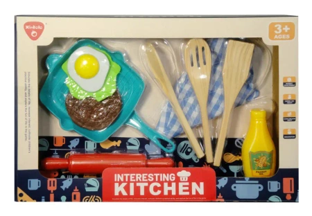 Zestaw kuchenny patelnia z akcesoriami - SWEDE