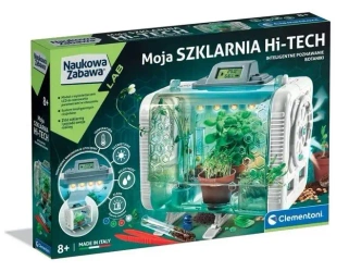 Naukowa zabawa. Szklarnia High-Tech - Clementoni