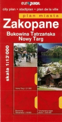 Plan Miasta EuroPilot. Zakopane br - praca zbiorowa