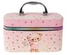 Kuferek S z lusterkiem na zamek 19x12x11cm - ADAR