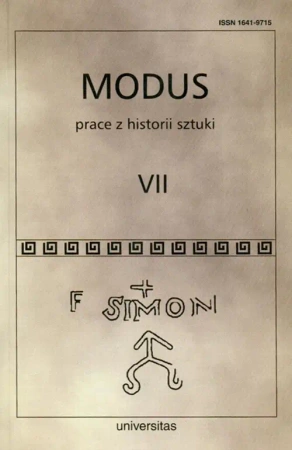 eBook Modus. Prace z historii sztuki. Tom VII - Wojciech Bałus
