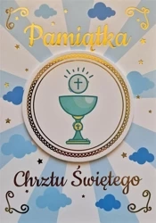 Karnet Chrzest chłopiec - YEKU