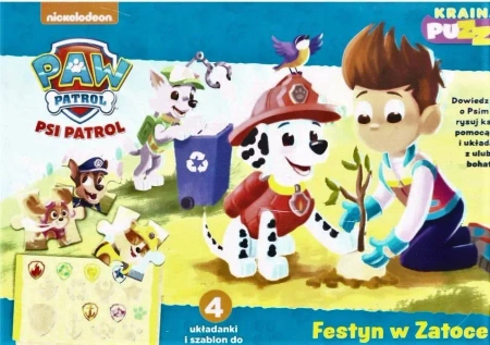 Psi Patrol. Kraina puzzli. Festyn w Zatoce Przygód - praca zbiorowa