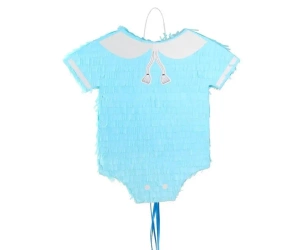 Piniata Ubranko dla dziecka błękitne 42x8x42.5cm - Godan