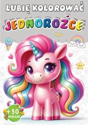 Jednorożce. Lubię kolorować - praca zbiorowa