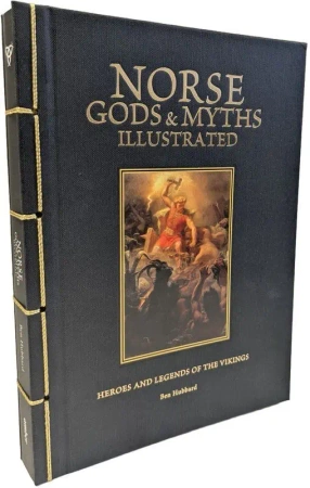 Norse Gods & Myths Illustrated wer. angielska - Ben Hubbard