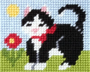 Haft. Moje pierwsze wyszywanie - Kotek - Anex-bis