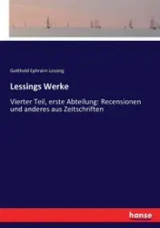 Lessings Werke - Lessing Gotthold Ephraim