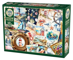 Puzzle 1000 Wspomnienia znad morza 113556 - Cobble Hill