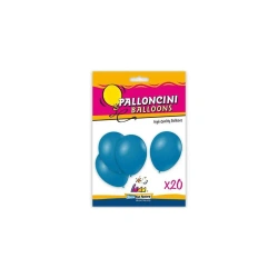 Balony lateksowe ciemnoniebieskie 26cm 20szt - Super Power
