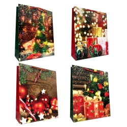 Torebka prezentowa S Boże Narodzenie mix - Ju-Piter