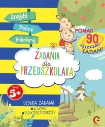 Znajdź, policz, pokoloruj. Zadania dla przedszkola - Ewa Mackiewicz