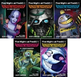 Five Nights at Freddy's Tales from the Pizzaplex PAK 1-5 Gra HAPPS - Scott Cawthon, Kelly Parra, Andrea Waggener