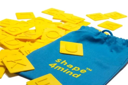 Shape4mind Duże Litery 156 sztuk - Opracowanie zbiorowe
