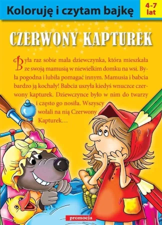 Koloruję i czytam bajkę - Czerwony Kapturek - Jarosław Żukowski