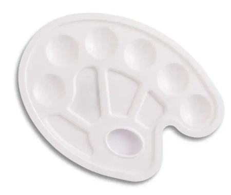 Paletka malarska 17x23cm biała - Titanum