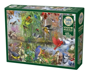 Puzzle 1000 Ptaki 113618 - Cobble Hill
