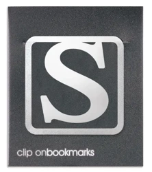 Metalowa zakładka - Litera S Clip-on - IF