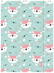 Teczka z gumką A4 Lovely Fox - ST-MAJEWSKI