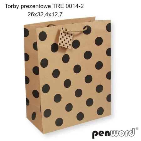 Torebka prezentowa 26x32.4x12.7cm MIX - Penword