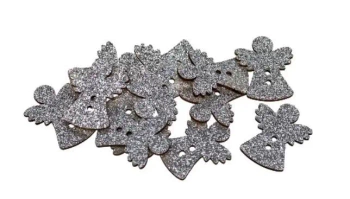 Aniołki drewniane 12szt - Brewis