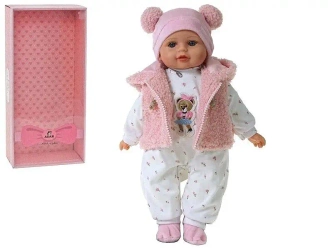 Lalka bobas śpiewa i mówi po polsku 35cm - ADAR