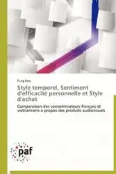 Style temporel, sentiment d'efficacité personnelle et style d'achat - DAO-T