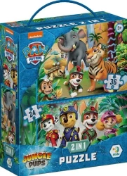Puzzle 2w1 Psi Patrol Przygoda w dżunlgi - Dodo