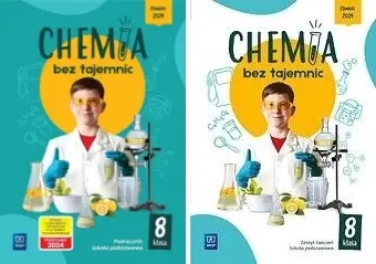 Chemia bez tajemnic klasa 8 Podręcznik + zeszyt ćwiczeń WSIP - praca zbiorowa