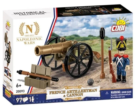 French Artilleryman & Cannon - Cobi