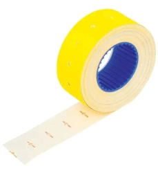 Etykiety do cen proste żółte (5szt) GRAND