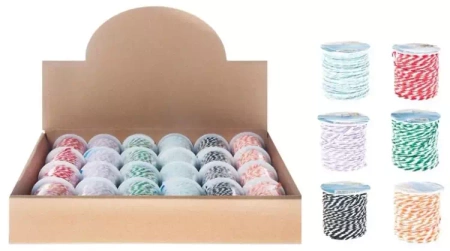 Sznurek dekoracyjny 10m MIX - Craft with Fun