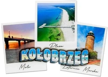 Magnes I love Poland Kołobrzeg ILP-MAG-C-KOL-32 - Pan Dragon