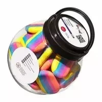 Gumka Stripey tęczowa Tuba 24 sztuki - Snopake