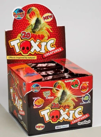 Planet WOW Toxic Creatures saszetka 1szt.mix - Blue Ocean Entertainment
