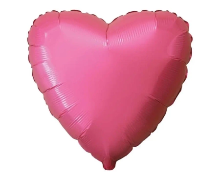 Balon foliowy 46cm Serce pastel czerwony - Godan