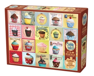 Puzzle 275 XL Pyszne babeczki 112655 - Cobble Hill