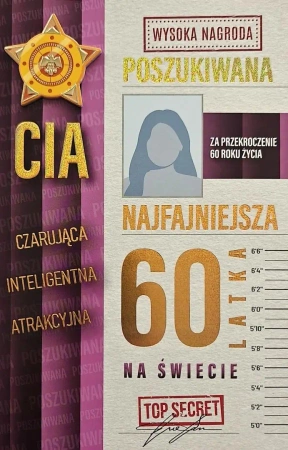 Karnet Urodziny 60 damskie poszukiwana - YEKU