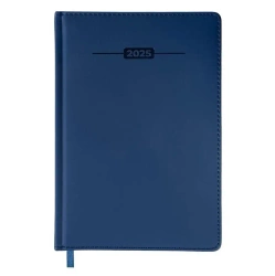 Kalendarz książkowy 2025 A5 niebieski EASY - Easy Stationery