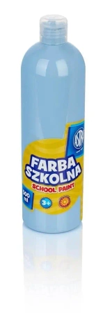 Farba szkolna błękitna 500ml ASTRA - ASTRA papiernicze