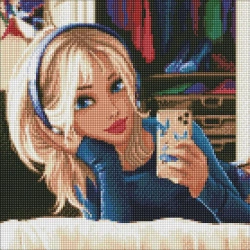Diamentowa mozaika - Ulubione selfie 40x40cm - Ideyka
