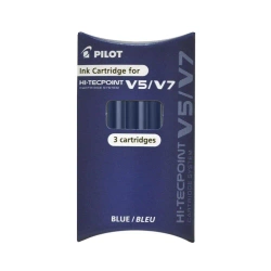 Naboje do V5/V7 niebieski 3szt PILOT