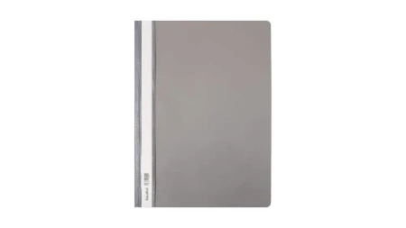 Skoroszyt twardy PVC szary (10szt) - Biurfol