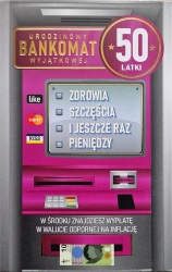 Karnet Urodziny 50 damskie - YEKU