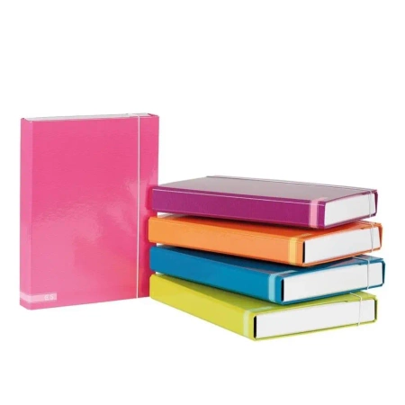 Teczka Box A4 na gumkę Fashion Colors - Bee-bee