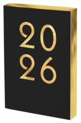 Kalendarz 2026 A5 Art DNS czarny - -